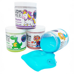 Slime moussante, nettoyant pour le corps, Gom-mee, "Rhume de licorne"