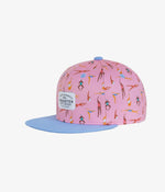 Casquette Dive In Snapback, Rose, Headster