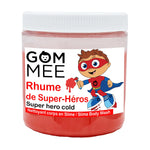 Slime moussante, nettoyant pour le corps, Gom-mee, "Rhume de super-héro"