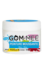 Nettoyant peinture moussante corps, Gom-mee, Sirène bleu, 60g